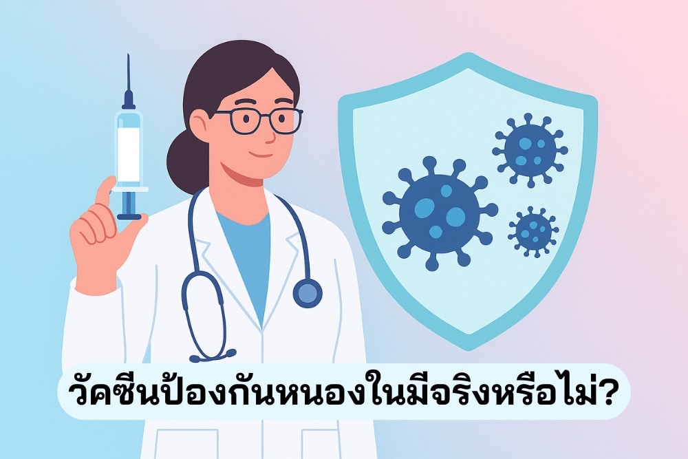 มีวัคซีนที่ช่วยป้องกันหนองในหรือไม่? เปิดข้อมูลล่าสุดจากอังกฤษถึงไทย